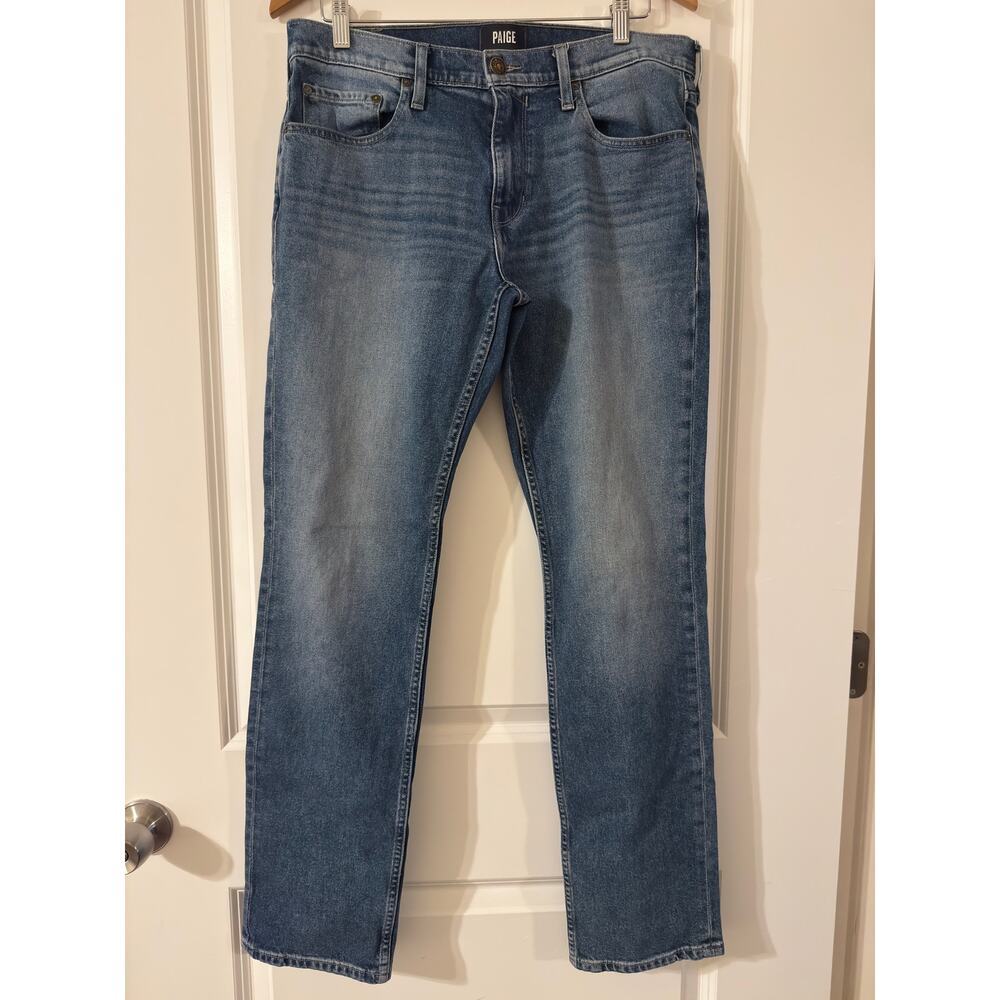 PAIGE Men's Normandie Straight Leg Jeans - Size 32